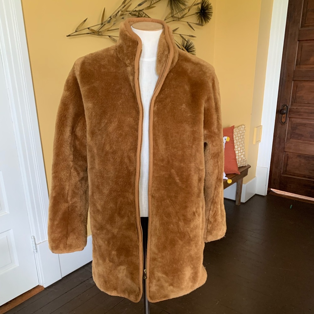 J.Crew Teddy Jacket Sz Small- New, Without Tags